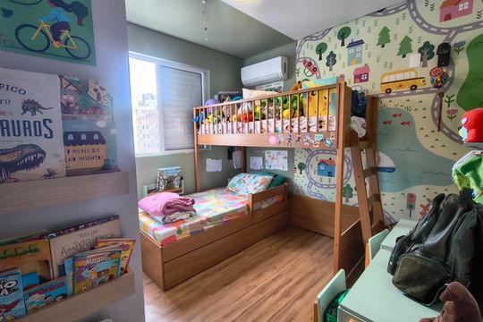 Quarto 2 de apartamento à venda com 3 quartos, 122m² em Gutierrez, Belo Horizonte