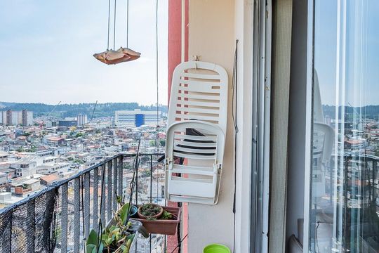 Varanda de apartamento à venda com 2 quartos, 65m² em Vila Cruz das Almas, São Paulo