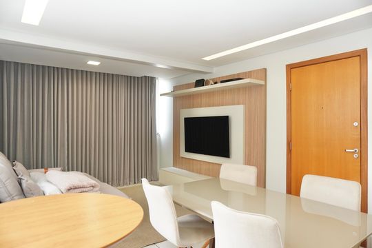 Sala de apartamento para alugar com 2 quartos, 72m² em Cruzeiro, Belo Horizonte