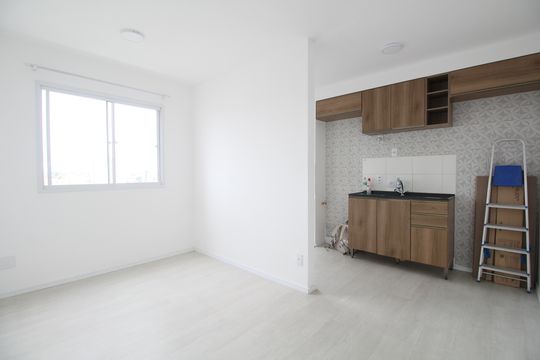 Sala de apartamento para alugar com 2 quartos, 43m² em Vila Nova das Belezas, São Paulo