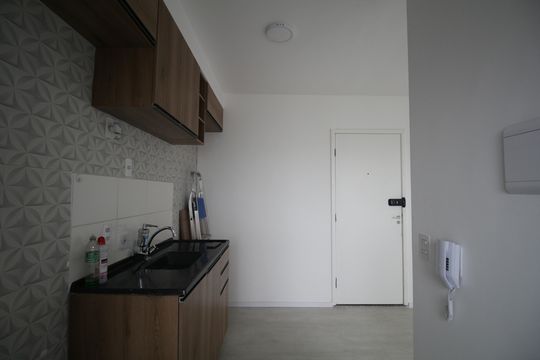 Cozinha - Armários de apartamento para alugar com 2 quartos, 43m² em Vila Nova das Belezas, São Paulo