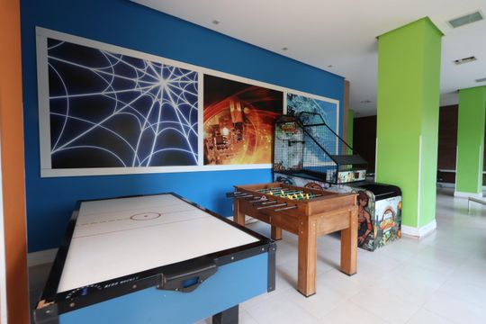 Área comum - Sala de Jogos de apartamento à venda com 2 quartos, 96m² em Jardim Independência (são Paulo), São Paulo