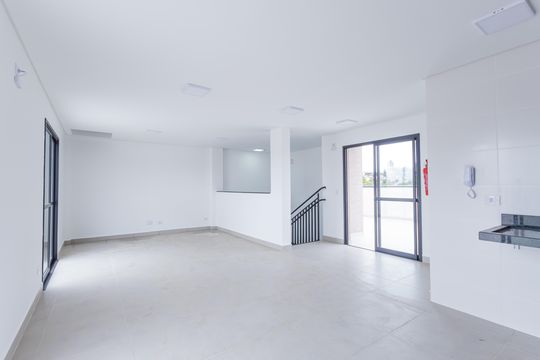 Área comum - Salão de festas de apartamento para alugar com 1 quarto, 35m² em Capão da Imbuia, Pinhais