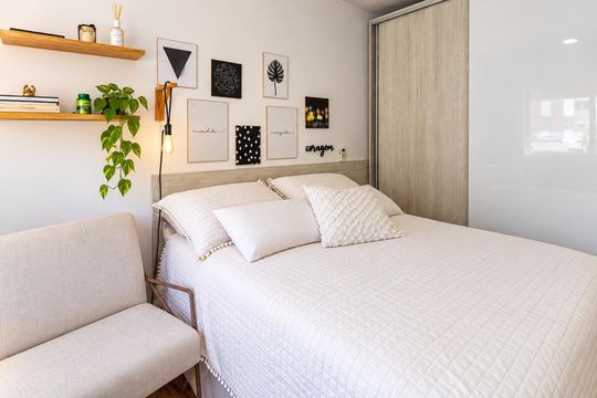 Suíte de apartamento para alugar com 2 quartos, 72m² em Independência, Porto Alegre