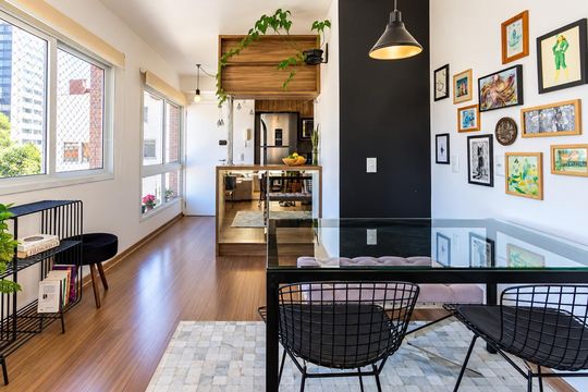 Sala de apartamento para alugar com 2 quartos, 72m² em Independência, Porto Alegre