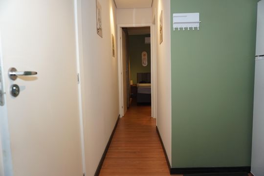 Corredor de apartamento para alugar com 1 quarto, 30m² em Vila Maria Auxiliadora, Embu das Artes