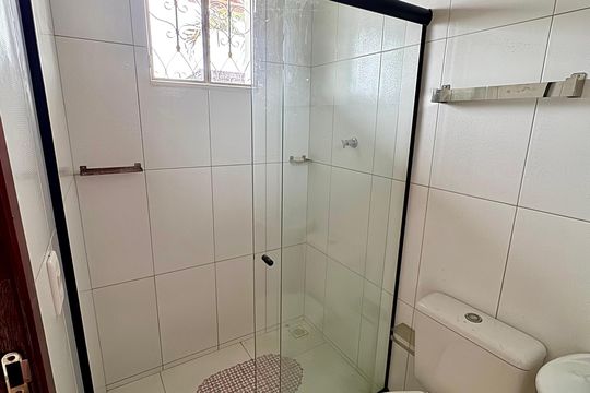 Banheiro de apartamento para alugar com 1 quarto, 45m² em Campo Grande, Rio de Janeiro