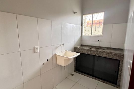 Cozinha de apartamento para alugar com 1 quarto, 45m² em Campo Grande, Rio de Janeiro