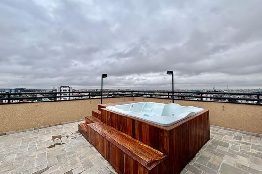 Área comum - Piscina de apartamento para alugar com 3 quartos, 50m² em Parque Paineiras, São Paulo