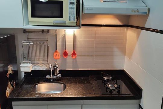 Studio Cozinha de kitnet/studio à venda com 1 quarto, 26m² em Quadra Mista Sudoeste 5, Brasília