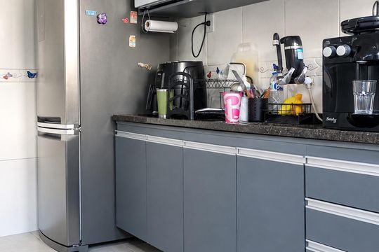 Cozinha de apartamento para alugar com 3 quartos, 95m² em Sampaio, Rio de Janeiro