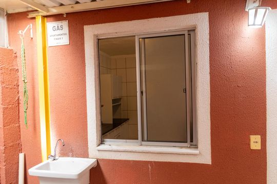 Área de serviço de apartamento para alugar com 2 quartos, 53m² em Parque das Cachoeiras, Campinas