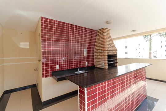 Área comum - Churrasqueira de apartamento para alugar com 2 quartos, 53m² em Parque das Cachoeiras, Campinas