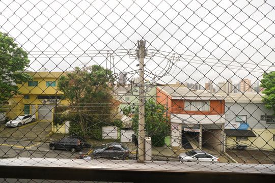 Vista da Varanda da Suite de apartamento à venda com 3 quartos, 81m² em Vila Alpina, Santo André