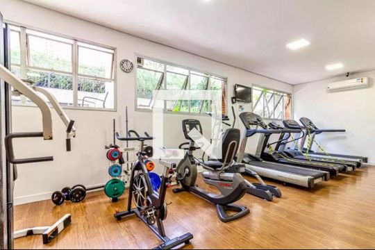 Área comum - Academia de apartamento à venda com 1 quarto, 92m² em Itaim Bibi, São Paulo