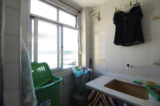 Área de Serviço de apartamento à venda com 2 quartos, 45m² em Taquara, Rio de Janeiro
