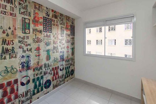 Sala de apartamento para alugar com 1 quarto, 27m² em Vila Ema, São Paulo