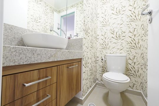 Lavabo de apartamento para alugar com 1 quarto, 46m² em Ipiranga, São Paulo