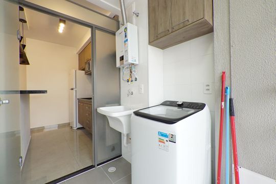 Área de Serviço de apartamento para alugar com 1 quarto, 46m² em Ipiranga, São Paulo