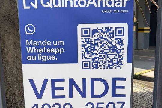 PLAQUINHA  de apartamento à venda com 2 quartos, 67m² em Estoril, Belo Horizonte