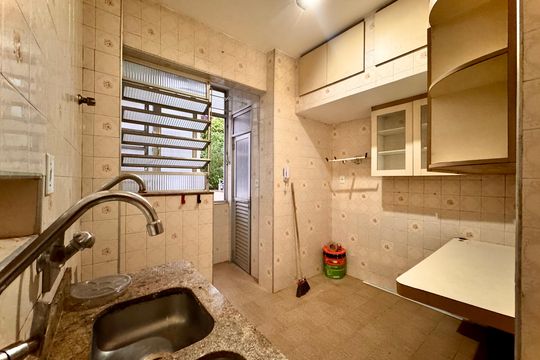 Cozinha de apartamento à venda com 2 quartos, 70m² em Centro, Rio de Janeiro