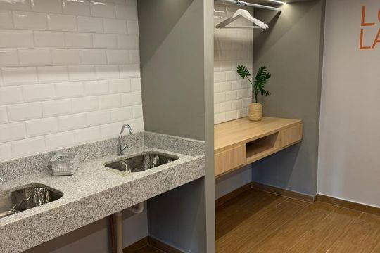Área externa de apartamento para alugar com 2 quartos, 37m² em Vila Sonia, São Paulo