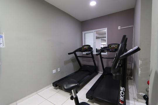 Área comum - Academia de apartamento para alugar com 2 quartos, 28m² em Vila Tolstoi, São Paulo