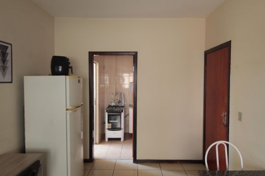 Sala de apartamento para alugar com 3 quartos, 75m² em São Luiz, Belo Horizonte