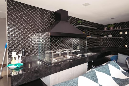 Área comum de kitnet/studio para alugar com 1 quarto, 25m² em Vila Mariana, São Paulo