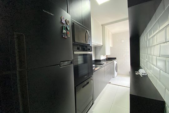 Cozinha de apartamento para alugar com 3 quartos, 76m² em Todos Os Santos, Rio de Janeiro