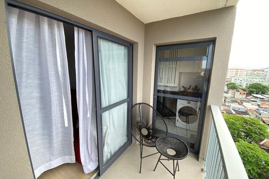 Varanda de apartamento para alugar com 3 quartos, 76m² em Todos Os Santos, Rio de Janeiro