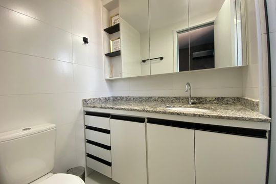 Banheiro Suíte de apartamento para alugar com 3 quartos, 76m² em Todos Os Santos, Rio de Janeiro