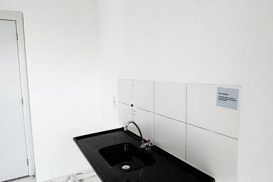 Cozinha e Área de Serviço de apartamento para alugar com 2 quartos, 38m² em Jardim, Santo André