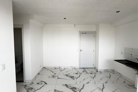 Sala de apartamento para alugar com 2 quartos, 38m² em Jardim, Santo André