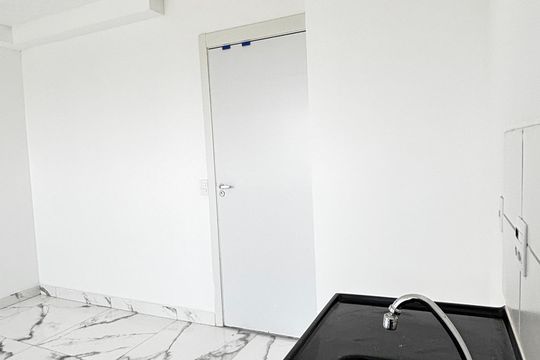 Cozinha e Área de Serviço de apartamento para alugar com 2 quartos, 38m² em Jardim, Santo André