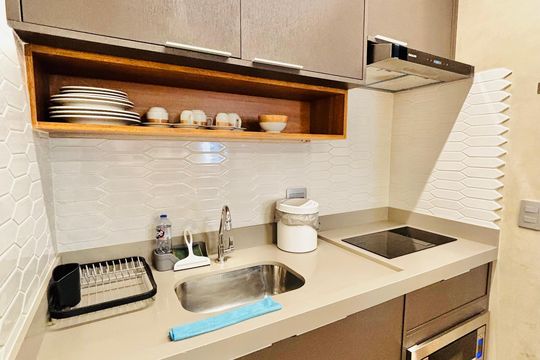 Cozinha  de apartamento para alugar com 1 quarto, 40m² em Alphaville Industrial, Barueri