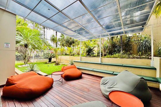 Hall de apartamento para alugar com 1 quarto, 40m² em Alphaville Industrial, Barueri