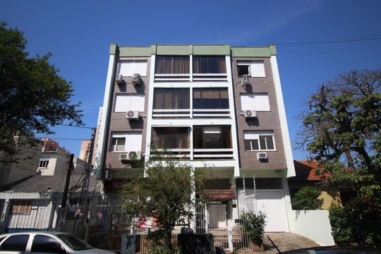 Fachada de apartamento para alugar com 1 quarto, 46m² em Vila Ipiranga, Porto Alegre