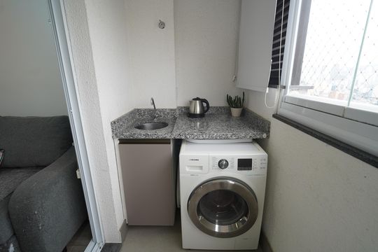 Área de Serviço de apartamento à venda com 1 quarto, 31m² em Bela Vista, São Paulo