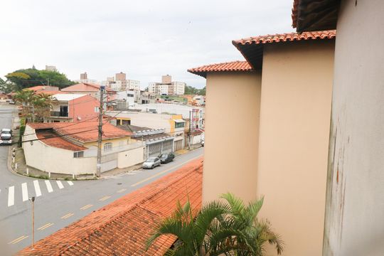Vista da Sala de apartamento à venda com 2 quartos, 82m² em Parque Sao Vicente, Santo André