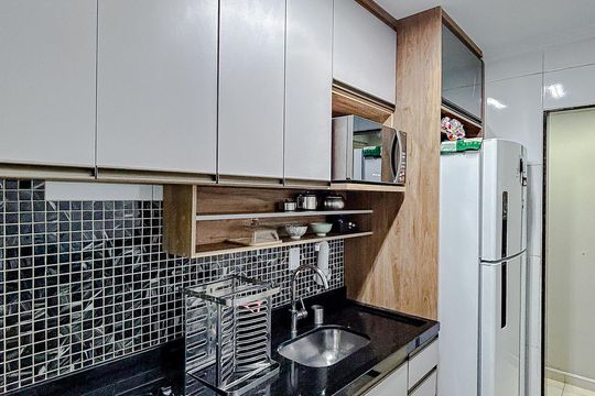 Cozinha de apartamento à venda com 3 quartos, 63m² em Tatuapé, São Paulo