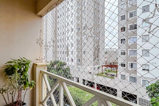 Varanda de apartamento à venda com 3 quartos, 63m² em Tatuapé, São Paulo
