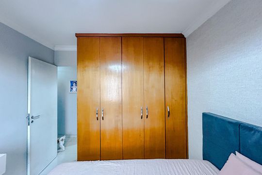 Quarto 2 - Armários de apartamento à venda com 3 quartos, 63m² em Tatuapé, São Paulo
