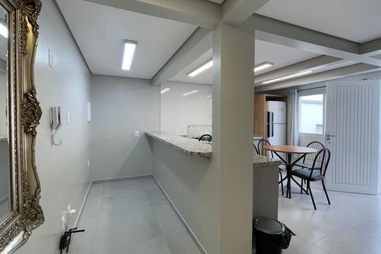 Sala de Jantar de kitnet/studio para alugar com 1 quarto, 55m² em Jardim Eldorado, Palhoça