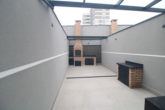 Área comum - Churrasqueira de casa à venda com 3 quartos, 145m² em Jardim Sabara, São Paulo