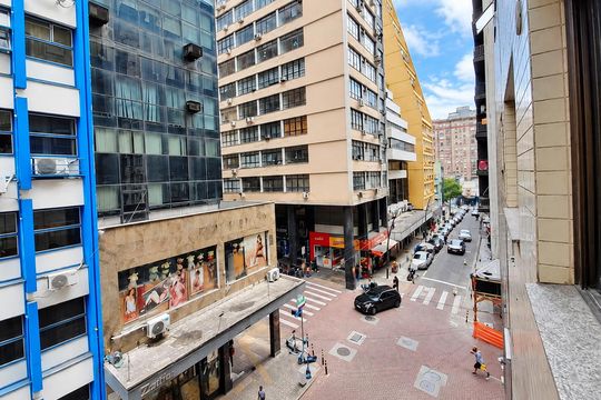 Vista do studio de kitnet/studio para alugar com 1 quarto, 27m² em Centro Histórico, Porto Alegre