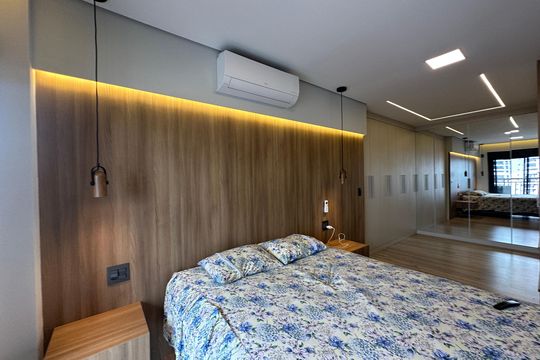 Suíte 3 de apartamento à venda com 3 quartos, 120m² em Centro Comercial Jubran, Barueri