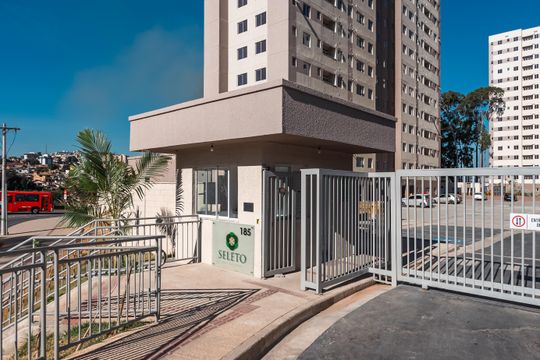 Fachada de apartamento à venda com 3 quartos, 66m² em Jk, Contagem