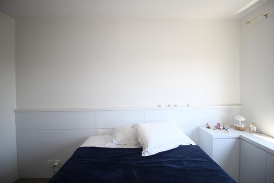 Suíte 1 de apartamento à venda com 2 quartos, 62m² em Santa Maria Goretti, Porto Alegre
