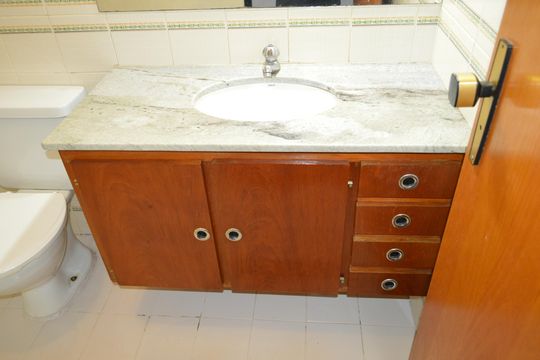 Banheiro de apartamento para alugar com 3 quartos, 115m² em Jardim Paulista, Ribeirão Preto